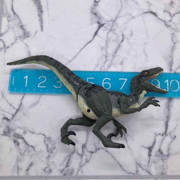 Jurassic World Velociraptor "Blue" Electronic Growling Attack Hasbro 2015 Raptor - Picture 6 of 10